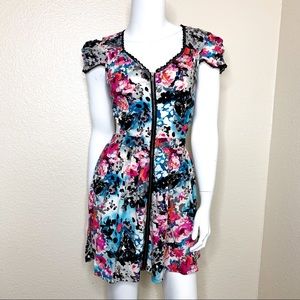 MATERIAL GIRL Mini Dress with Cutouts